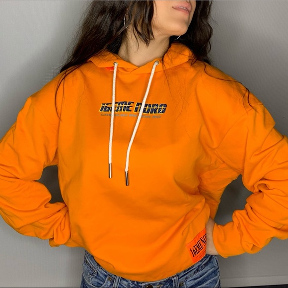 ⛺️ Bright Orange Japan Hoodie ⛺️ - Picture 3 of 3